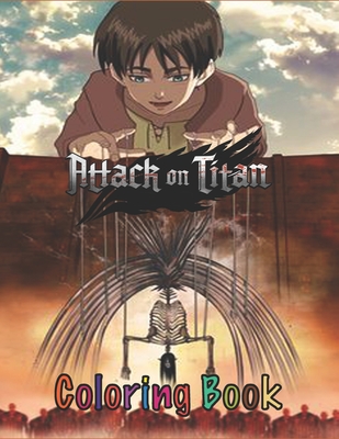 Attack on Titan Glass Painting KitColoring Pages READ DESCRIPTION!