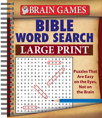 Brain Games - Bible Word Search cover