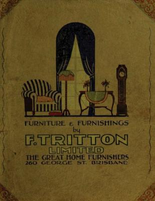 Trittons furniture catalogue (1935) By F. Tritton Limited Cover Image