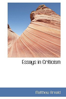 Cover for Essays in Criticism
