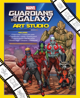 Marvel Guardians of the Galaxy Art Studio By Editors of Thunder Bay Press (Editor) Cover Image