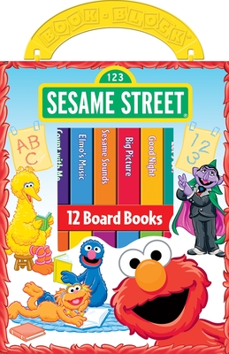 Sesame Street: 12 Board Books By Pi Kids, Joe Mathieu (Illustrator), Tom Leigh (Illustrator) Cover Image