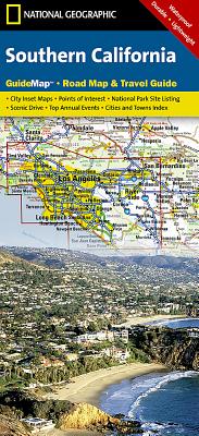 Southern California Map (National Geographic Guide Map) By National Geographic Maps Cover Image