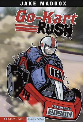 Go-Kart Rush (Jake Maddox Sports Stories) By Jake Maddox, Sean Tiffany (Illustrator) Cover Image