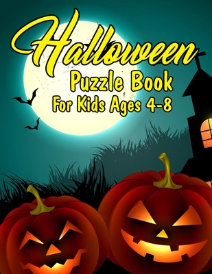 Halloween Activity Book for Kids Ages 4-8: Coloring, Drawing