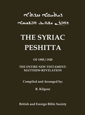 The 1905 Peshitta of the British Bible Society (Aramaic