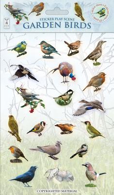Sticker Play Scene: Garden Birds (Sticker Play Scenes)