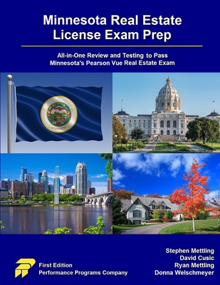 Minnesota Real Estate License Exam Prep: All-in-One Review and Testing to Pass Minnesota's Pearson Vue Real Estate Exam Cover Image