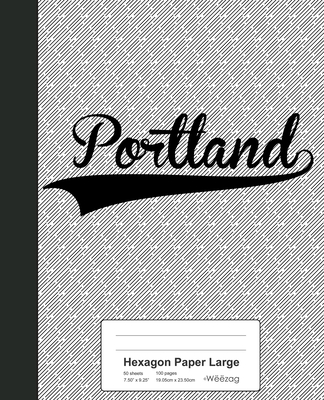 Hexagon Paper Large: PORTLAND Notebook Cover Image