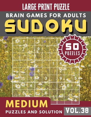 Sudoku Medium: suduko puzzle books for adults medium - Sudoku puzzle for memory Sudoku Quest for Adults & Seniors and Sudoku Solver ( Cover Image