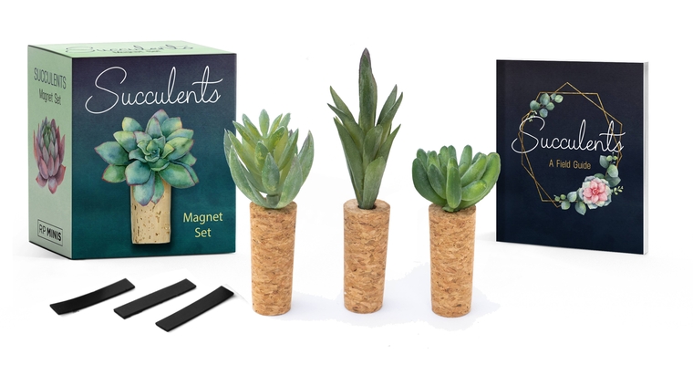 Succulents Magnet Set (RP Minis) By Jessie Oleson Moore Cover Image