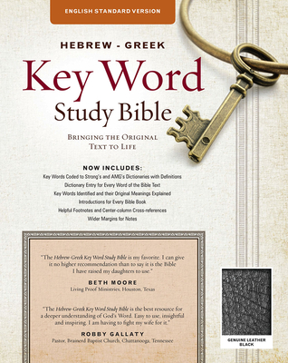 Hebrew-Greek Key Word Study Bible-ESV: Key Insights Into God's Word Cover Image