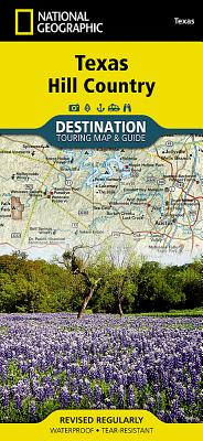 Texas Hill Country Map (National Geographic Destination Map) By National Geographic Maps Cover Image
