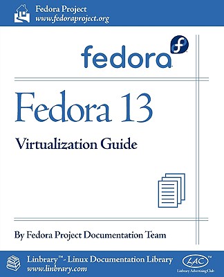 Fedora 13 Virtualization Guide Cover Image
