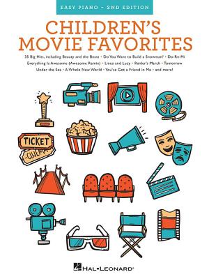 Children's Movie Favorites: Easy Piano By Hal Leonard Corp (Other) Cover Image