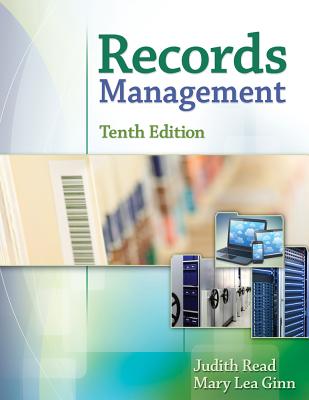 Records Management (Mindtap Course List) By Judith Read, Mary Lea Ginn Cover Image
