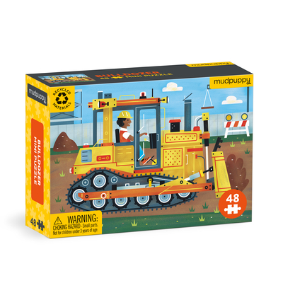 Bulldozer 48 Piece Mini Puzzle By Galison Mudpuppy (Created by) Cover Image
