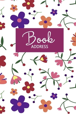 Address Book: Contact Telephone Address Book with Tabs - Personal Address Book for Women, Men, and Seniors - Modern Design Cover Image