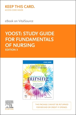 Study Guide for Fundamentals of Nursing - Elsevier eBook on Vitalsource (Retail Access Card) Cover Image