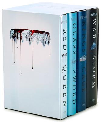 Red Queen 4-Book Hardcover Box Set: Books 1-4 Cover Image
