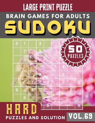 hard sudoku puzzles and solution suduko for adults hard sudoku book for expert large print sudoku maths book for adults seniors sudoku brain large print paperback point reyes books