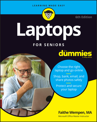 Laptops for Seniors for Dummies By Faithe Wempen Cover Image