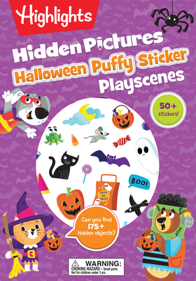 Unicorn Hidden Pictures Puffy Sticker Playscenes: 50+ Stickers! Can You Find 175+ Hidden Objects? [Book]