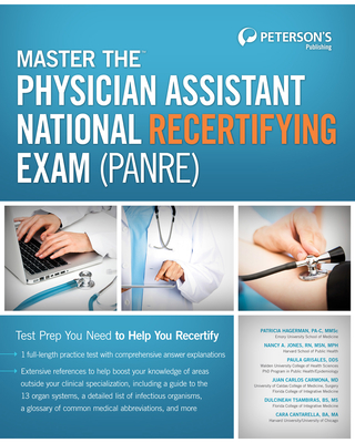 Master the Physician Assistant National Recertifying Exam (Panre) (Peterson's Master the Physician Assistant National Recertitying Exam) Cover Image