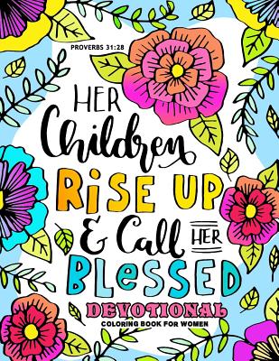 Devotional Coloring book for Women: Bible Verse & Christian Coloring Book By Balloon Publishing Cover Image