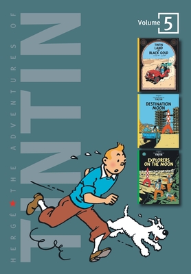 Cover for The Adventures of Tintin: Volume 5 (3 Original Classics in 1)