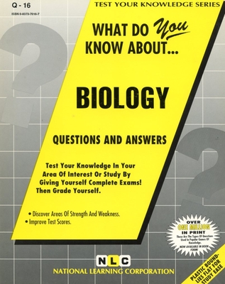 Biology (New York State Teacher Certification Exam #2)