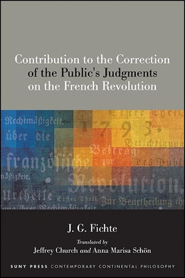 Contribution to the Correction of the Public's Judgments on the French Revolution Cover Image