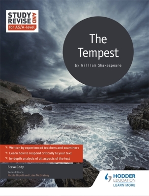 Study and Revise for As/A-Level: The Tempest By Steve Eddy Cover Image