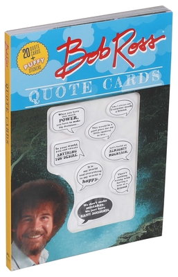 Bob Ross Quote Cards By Editors of Thunder Bay Press Cover Image