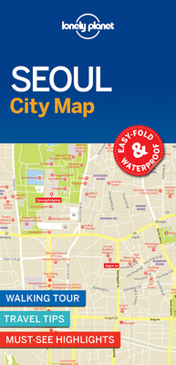 Lonely Planet Seoul City Map Cover Image