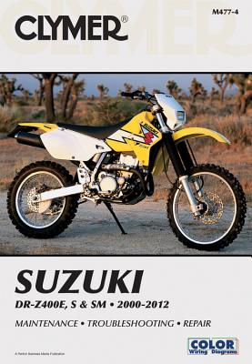 Suzuki DR-Z400E, S & SM Manual 2000-2012 By Penton Staff Cover Image