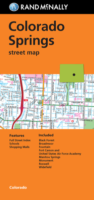 Colorado Springs Street Map By Rand McNally Cover Image