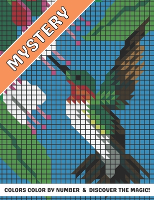 Mystery Colors Color by number & discover The Magic!: Animal Stress  Relieving Patterns Color by Number Adult Coloring Book Mystery Color (Gift  For Adu (Paperback)