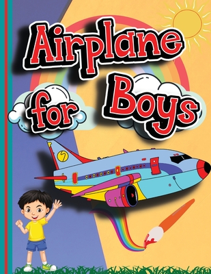 Airplane for Boys: Coloring Books for Kids, plane coloring book (Ages 4-8)  (Paperback)