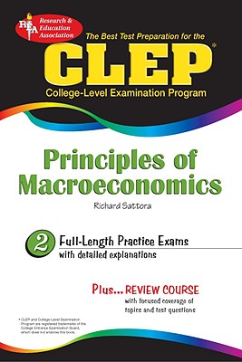 Clep(r) Principles of Macroeconomics [With CDROM] Cover Image