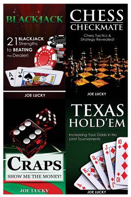 Blackjack & Chess Checkmate & Craps & Poker Cover Image
