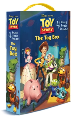 The Toy Box (Disney/Pixar Toy Story): 4 Board Books By Kristen L. Depken, Studio IBOIX (Illustrator), Disney Storybook Art Team (Illustrator) Cover Image