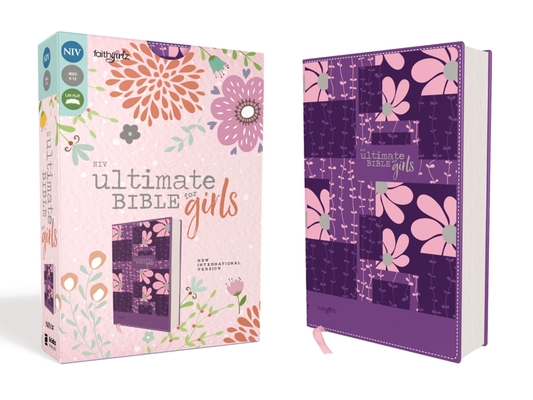 Niv, Ultimate Bible for Girls, Faithgirlz Edition, Leathersoft, Purple By Nancy N. Rue Cover Image