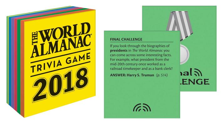 The World Almanac 2018 Trivia Game (World Almanac and Book of Facts)