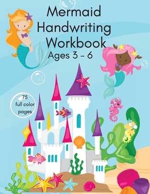 Mermaid Handwriting Workbook Cover Image