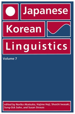 Japanese/Korean Linguistics, Volume 7 Cover Image