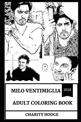 Milo Ventimiglia Adult Coloring Book Primetime Emmy Award Nominee