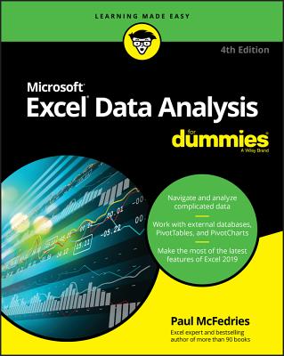 Excel Data Analysis for Dummies Cover Image