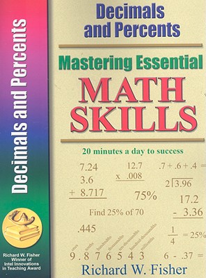 Mastering Essential Math Skills: Decimals and Percents Cover Image