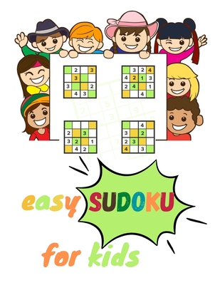 easy sudoku puzzles for kids and beginners kids suduko puzzle book age 6 7 8 9 10 11 12 with solutions paperback herringbone books